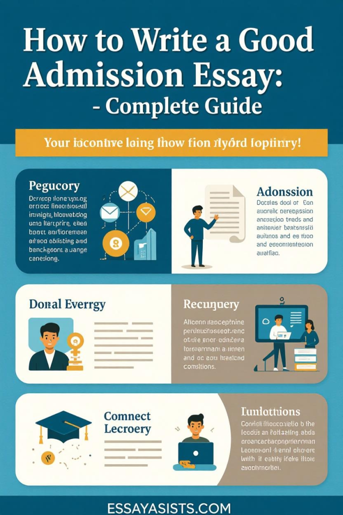 how to write a good Admission Essay