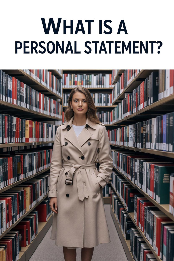 what is a personal statement