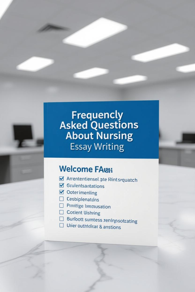 Frequently asked question about nursing essay writing 