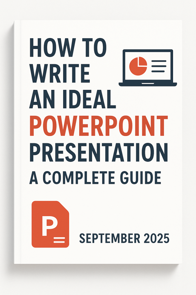 how to write an ideal Powerpoint Presentation
