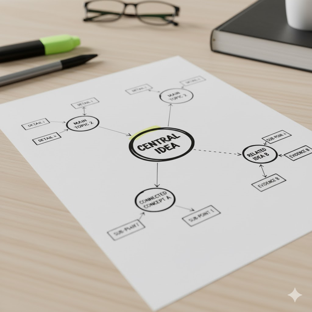 Example: Simplified Concept Map Layout