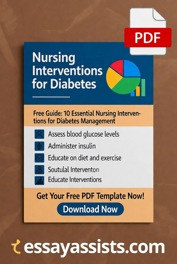 Nursing Interventions for Diabetes