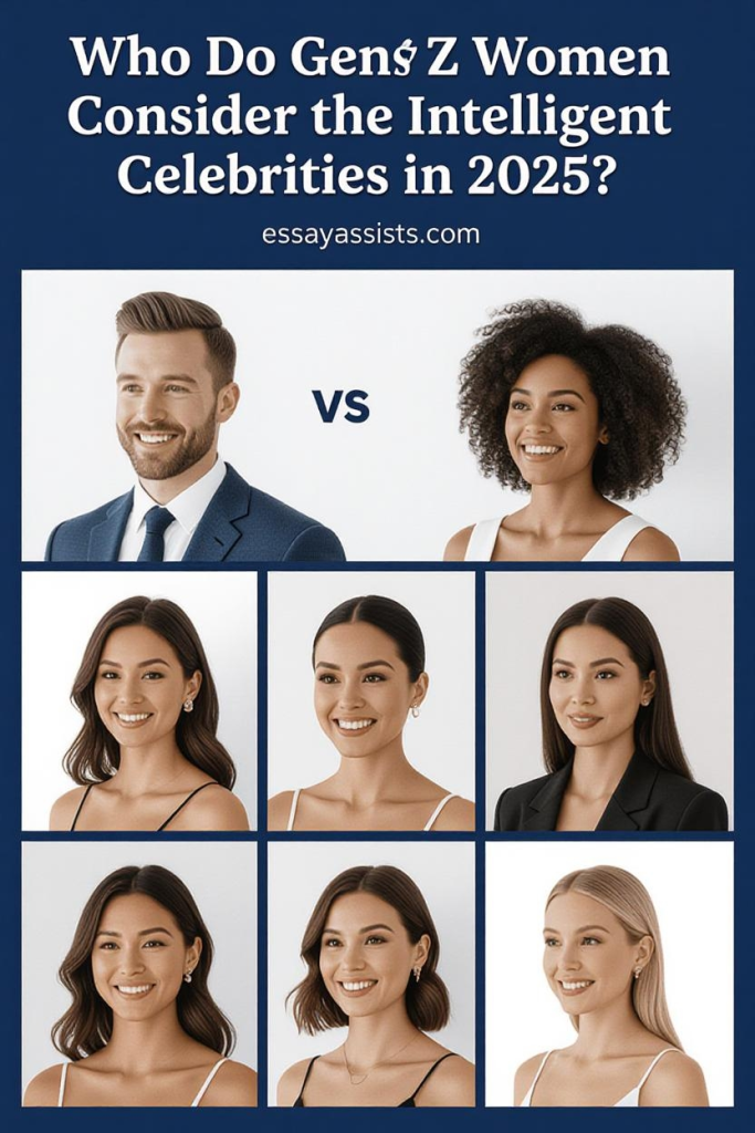 IQ Icons: Who Do Gen Z Women Consider the Most Intelligent Celebrities in 2025?