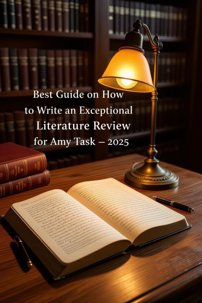 Best Guide on How to Write an Exceptional Literature Review for Any Task – 2025