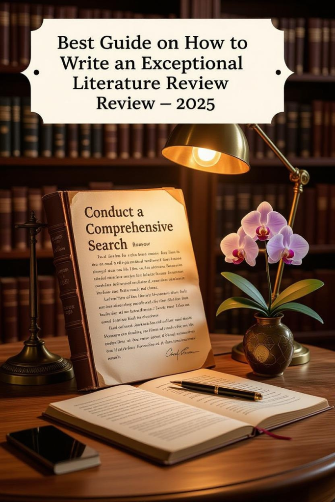 : Conduct a Comprehensive Search