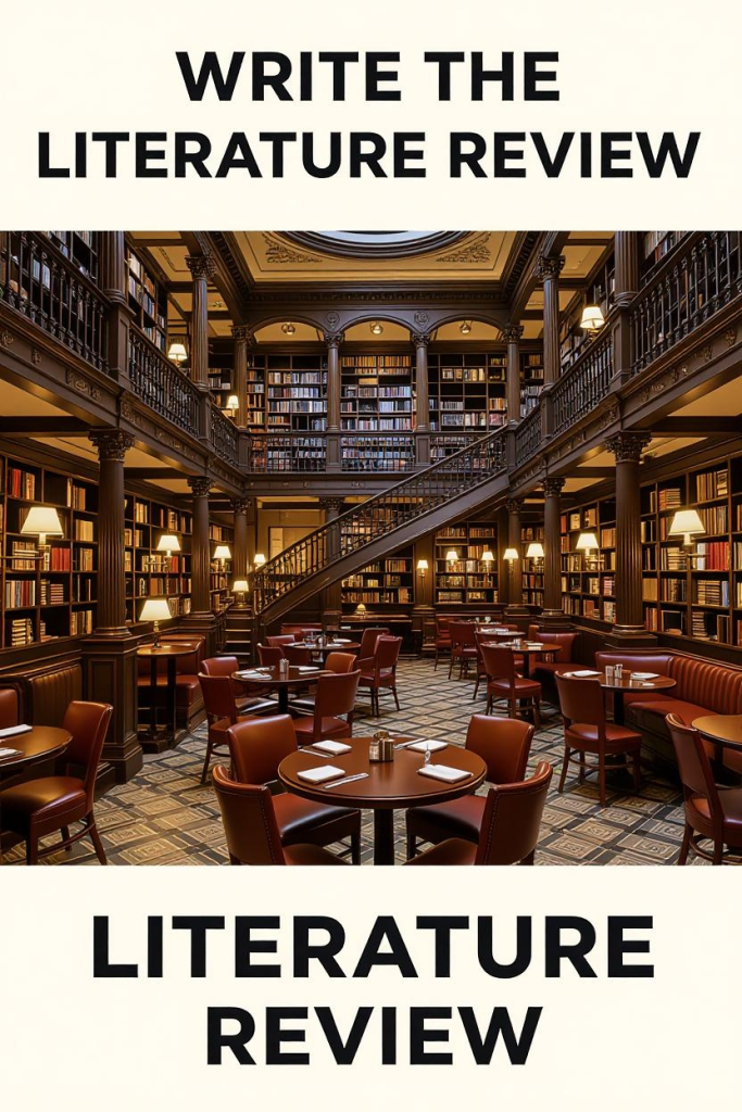  Write the Literature Review