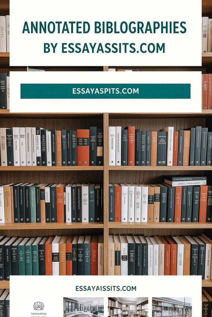 Examples of annotated bibliographies 