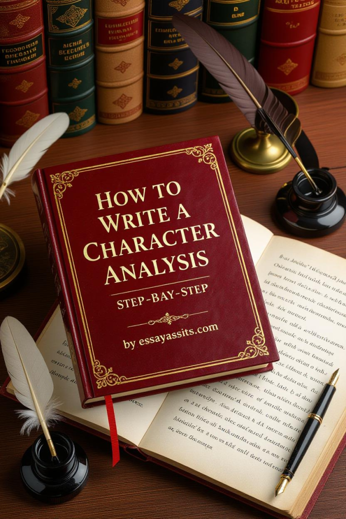 how to write a character analysis step by step guide