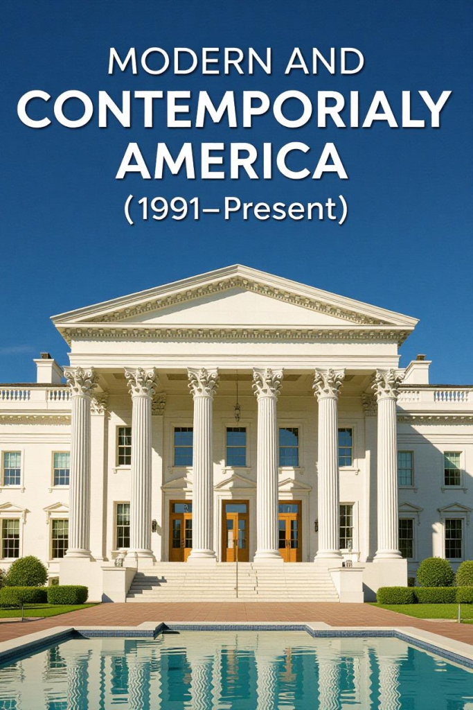 modern and contemporary America