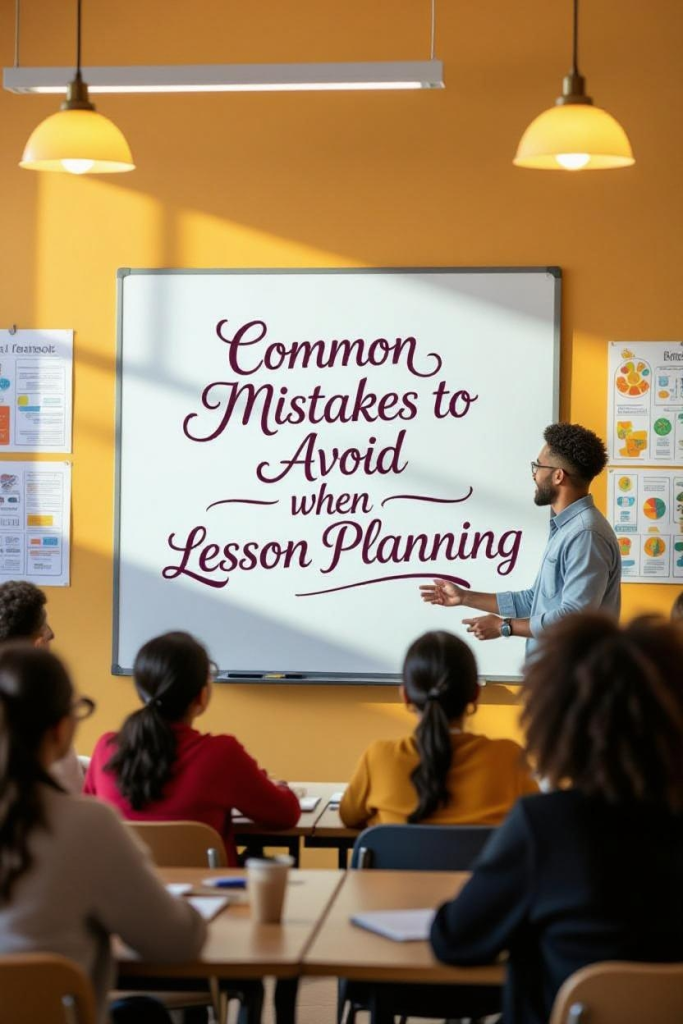 Common Mistakes to Avoid When Lesson Planning