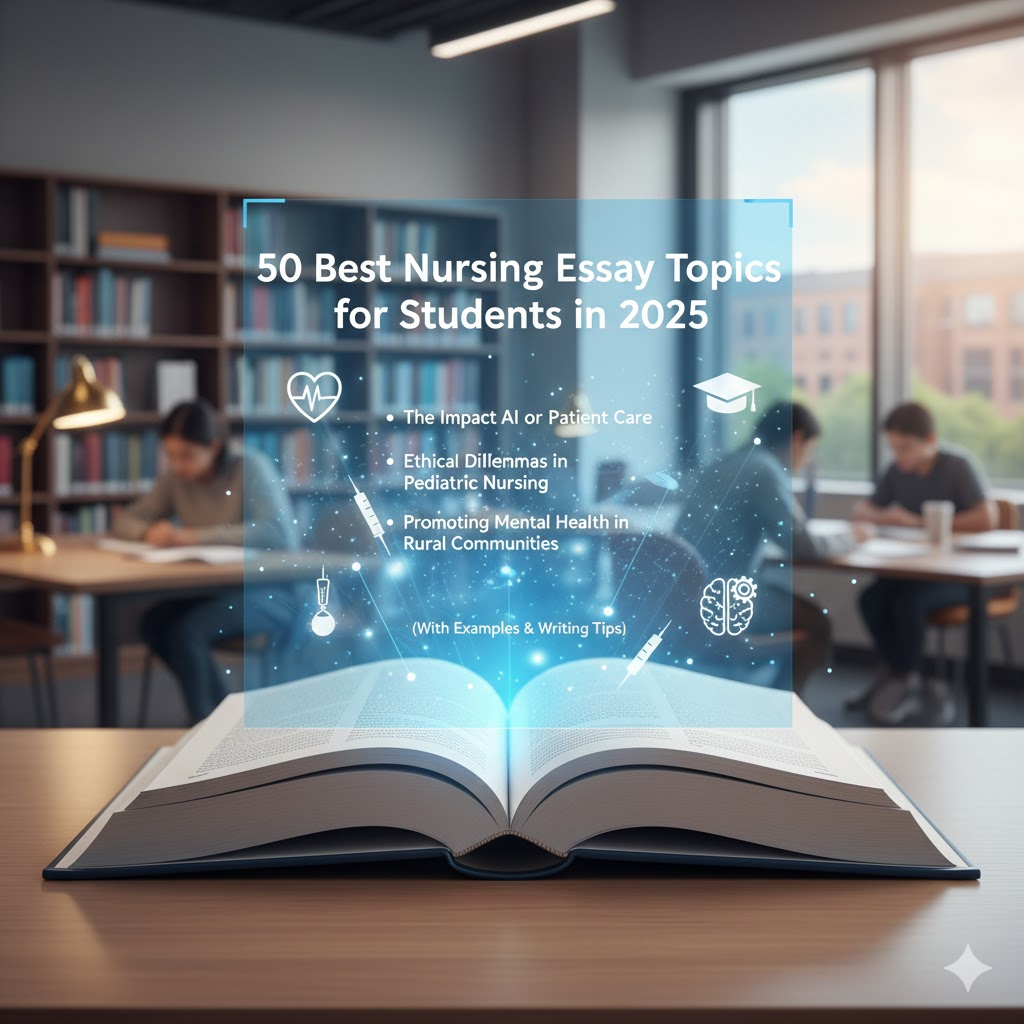 50 Best Nursing Essay Topics for Students in 2025 (With Examples & Writing Tips)
