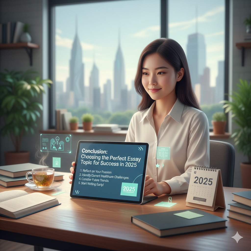 Conclusion: Choosing the Perfect Nursing Essay Topic for Success in 2025