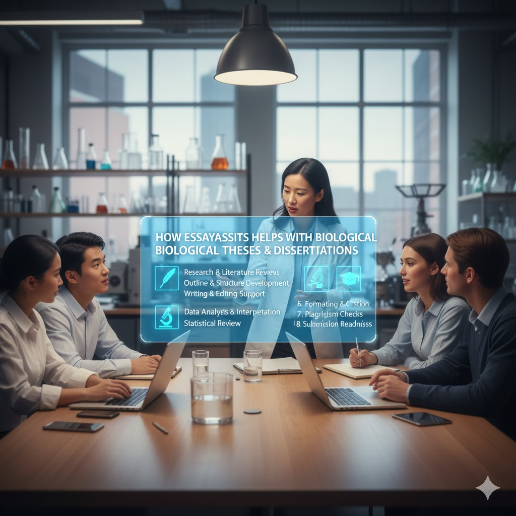 How EssayAssists Helps With Biological Sciences Theses & Dissertations