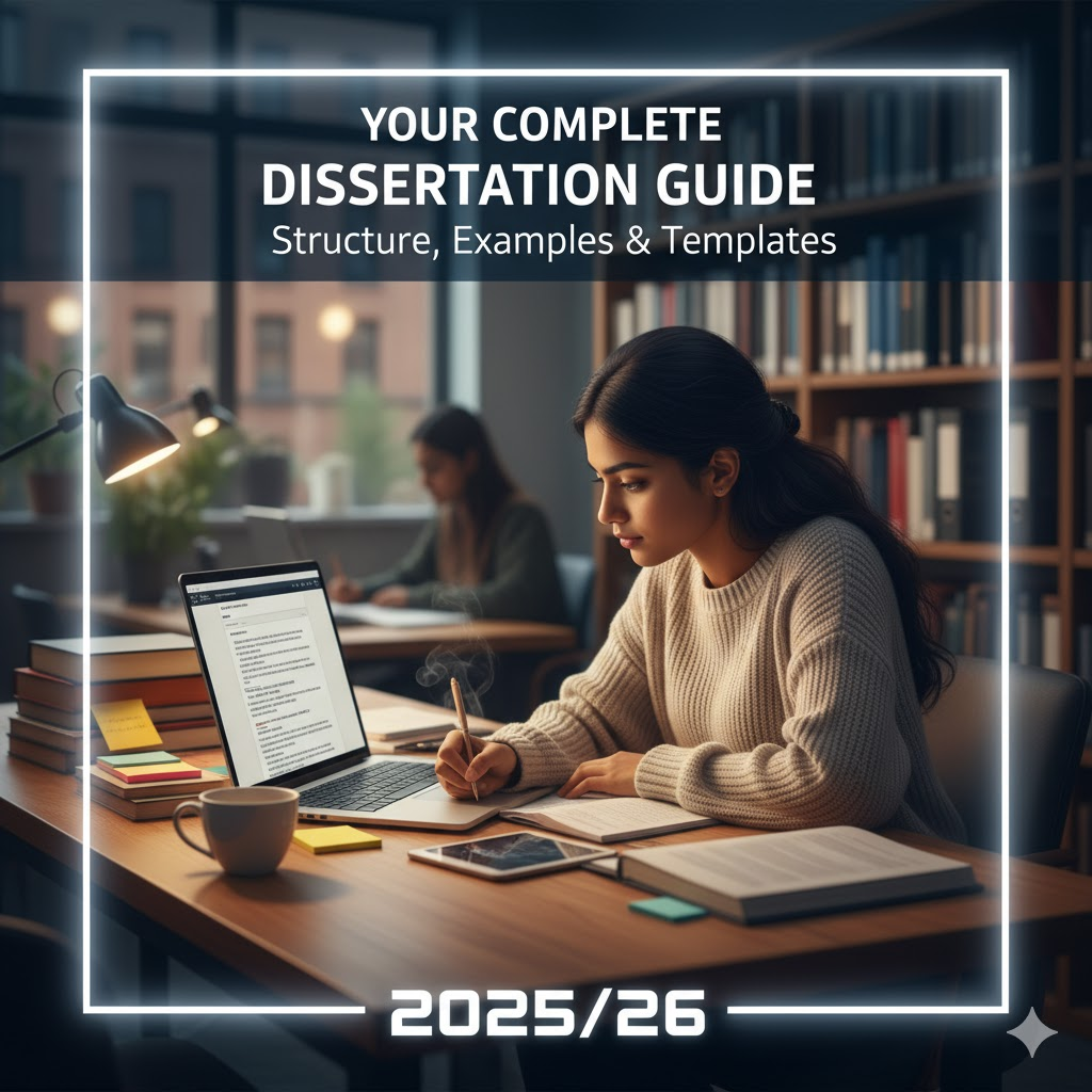 Your Complete Dissertation Guide: Structure, Examples & Templates 2025/26