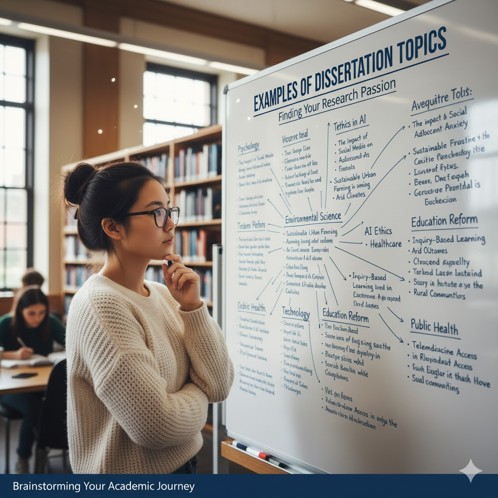 examples of disssertation topics