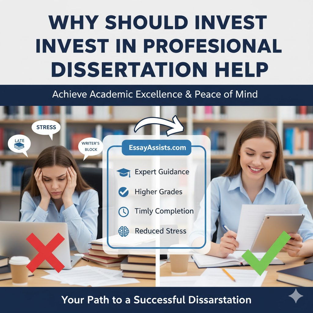 Why You Should Invest in Professional Dissertation Help