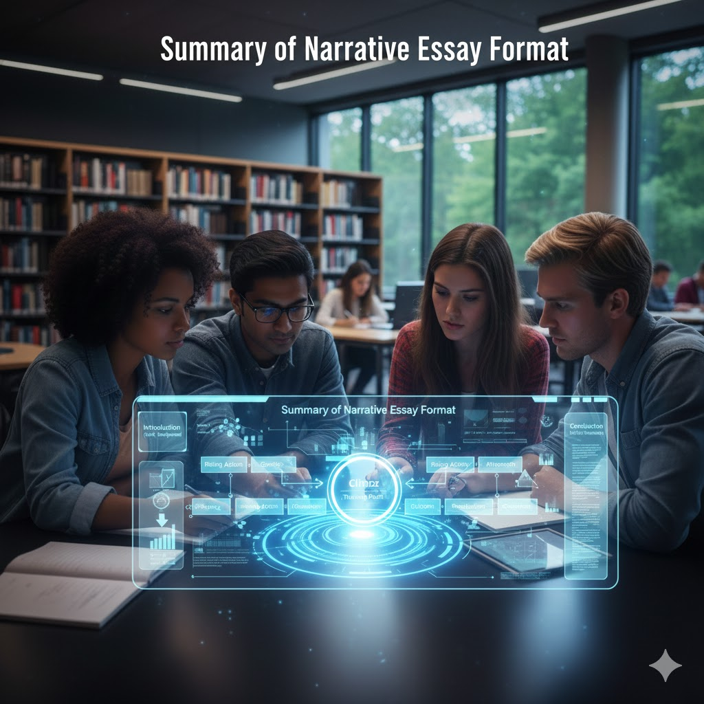 Summary of Narrative Essay Format