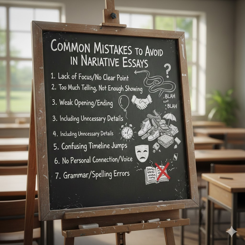 Common Mistakes to Avoid in Narrative Essays