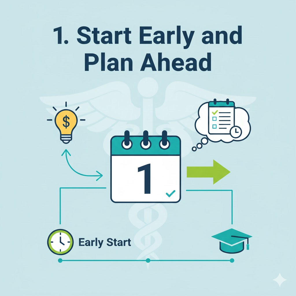 1. Start Early and Plan Ahead