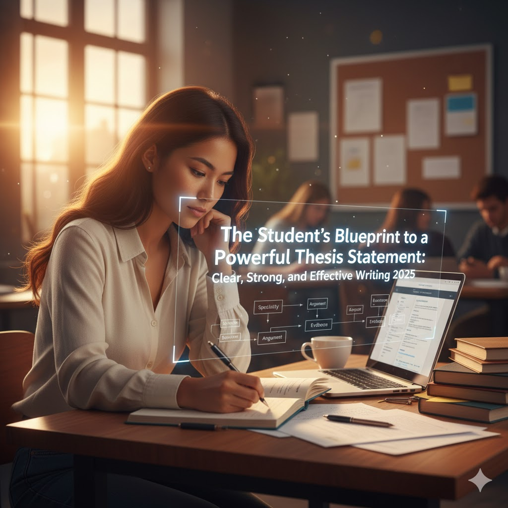 The Student’s Blueprint to a Powerful Thesis Statement: Clear, Strong, and Effective Writing 2025
