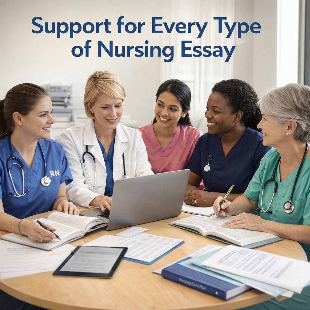 5. Support for Every Type of Nursing Essay